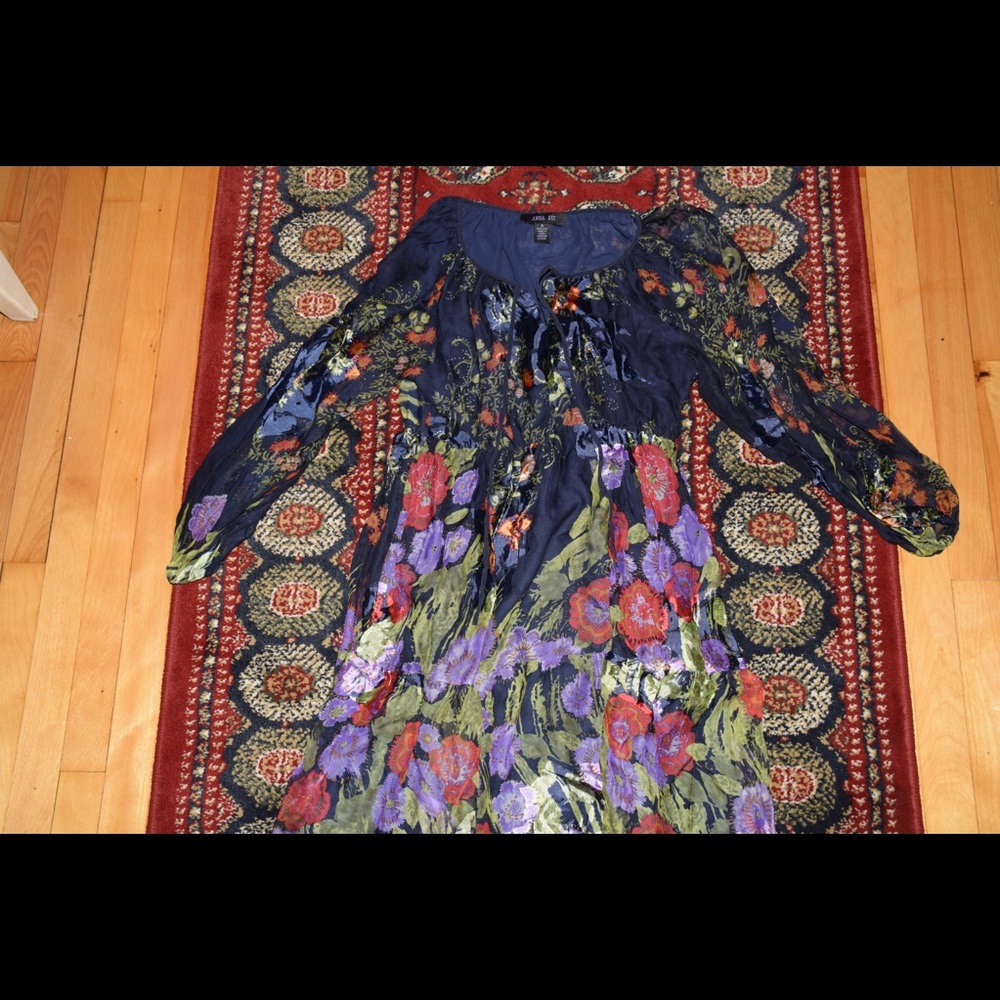 100% Anna Sui silk dress